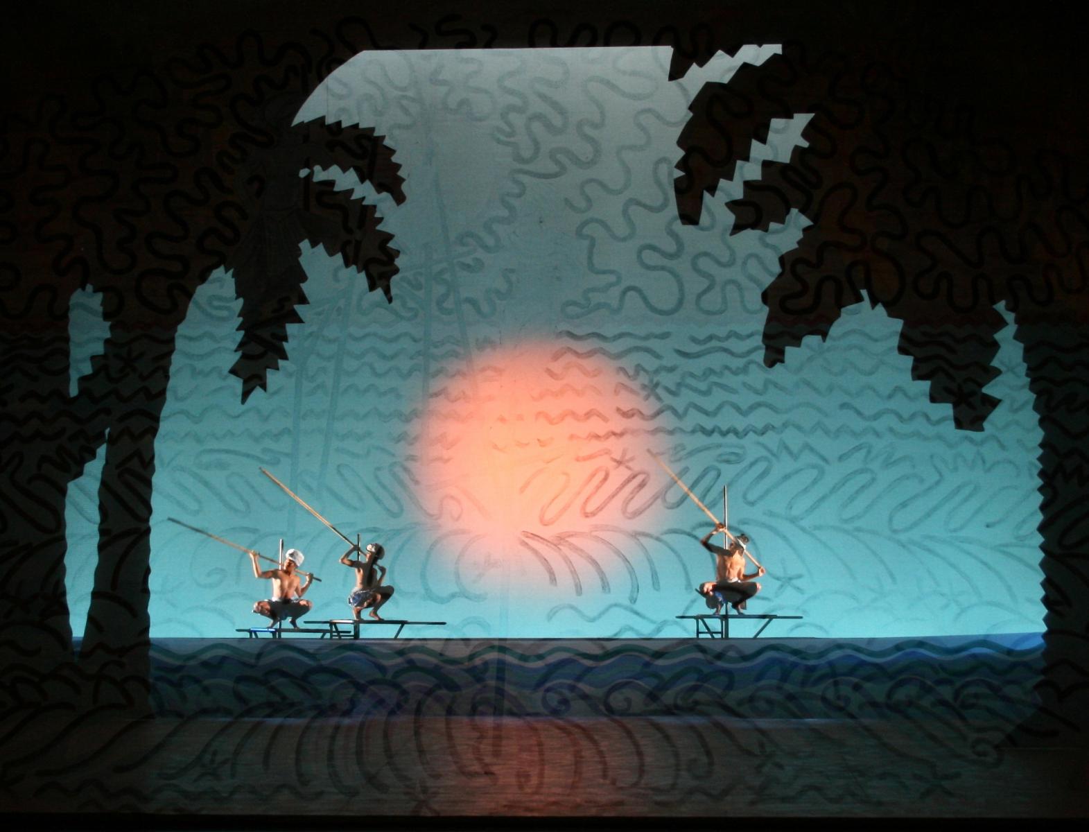 Florida Grand Opera  Dir: Andrew Sinclair, Set/Costumes: Zandra Rhodes